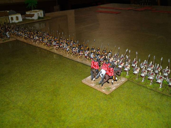 2012-11-16 17.40.35.jpg - Leonidas führt die Armee als Inspired Commander in der Mitte an, dies wird heute sehr wichtig beim Beschuß sein.